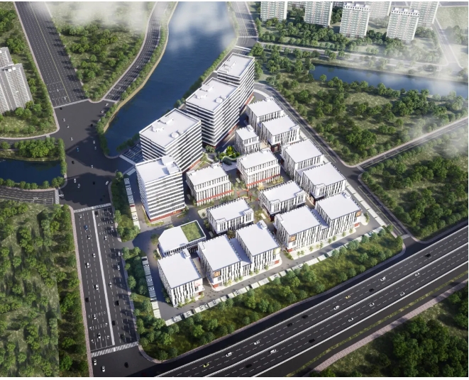 浦仪公路旁，，，，，竖起工业新地标